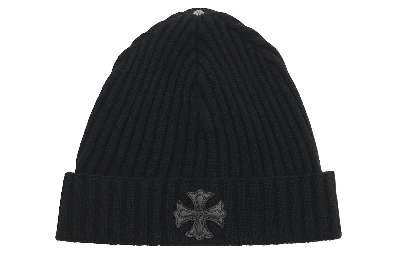 

Chrome Hearts Черная унисекс-шапка бини, Black