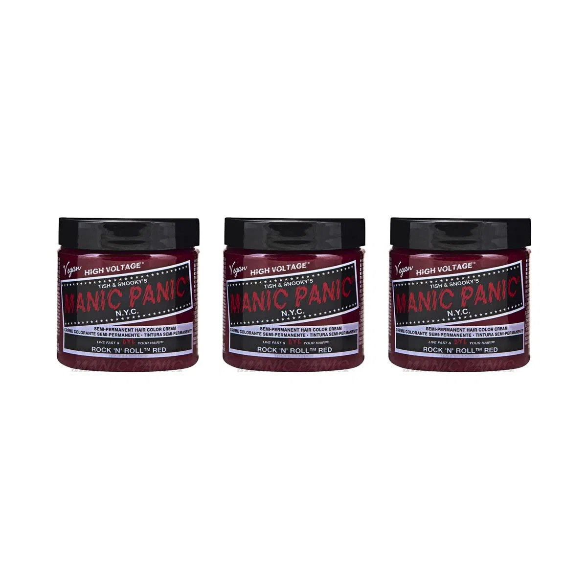 Полуперманентная краска для волос «Rock'N'Roll Red Classic Cream» от Manic Panic Manic Panic