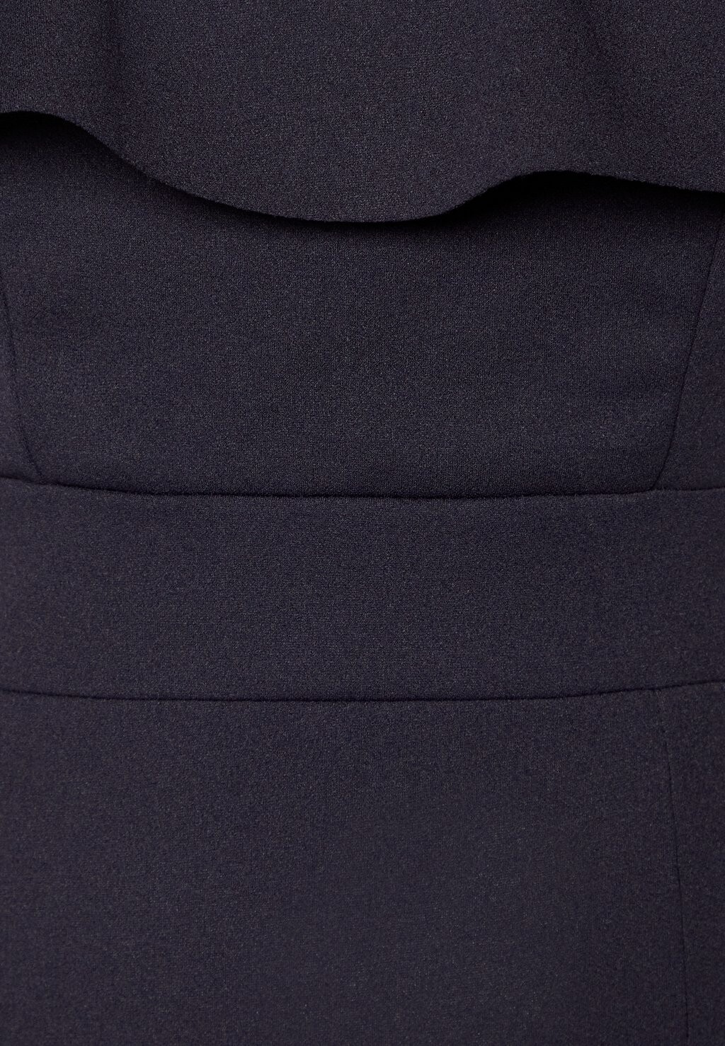 

Коктейльное платье / Вечернее платье Camille Ruffle Midi WAL G, темно-синий