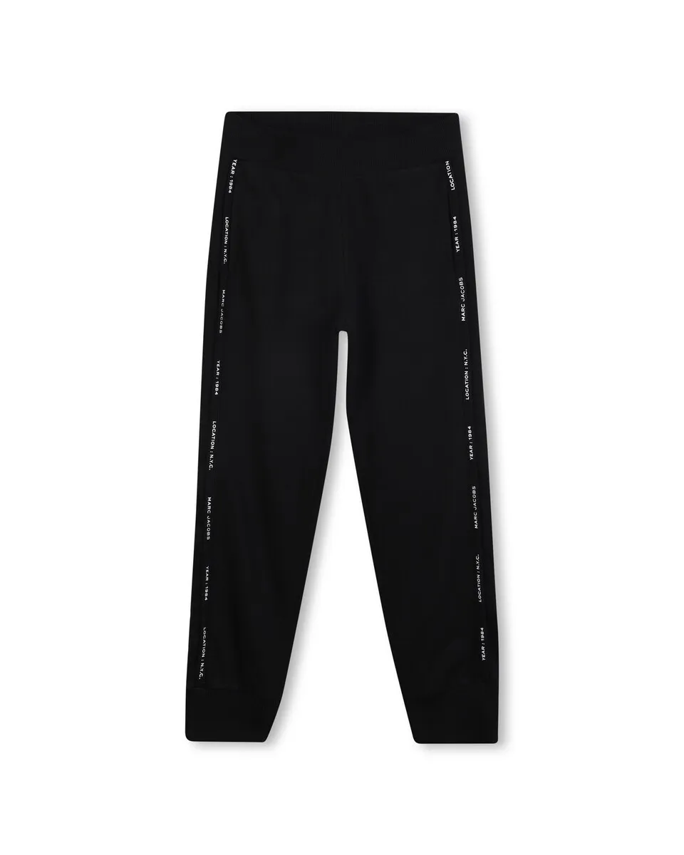 

Спортивные хлопковые штаны Marc Jacobs, черный