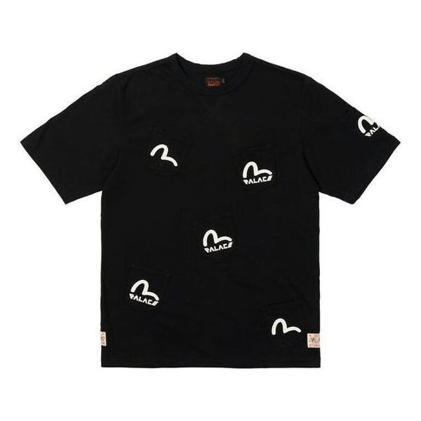 

Футболка x evisu multi pocket t-shirt 'black' Palace, черный