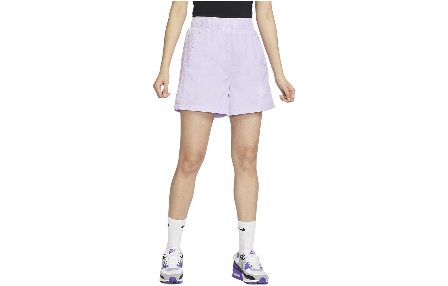 

Спортивная одежда Essentials Series Повседневные шорты женские Misty Purple Nike