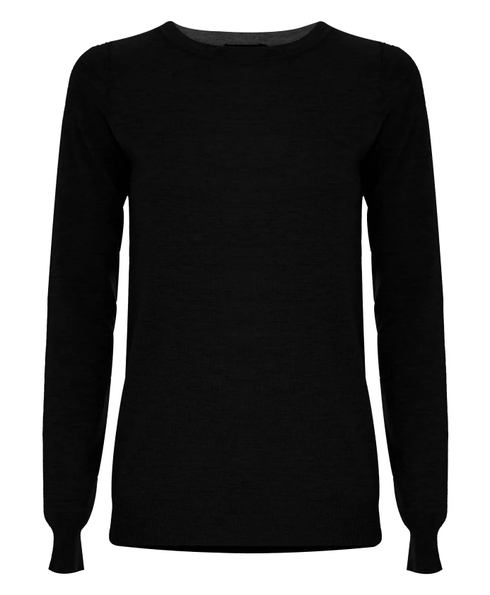 

Традиционная, облегающая толстовка с длинными рукавами Kocca, черный