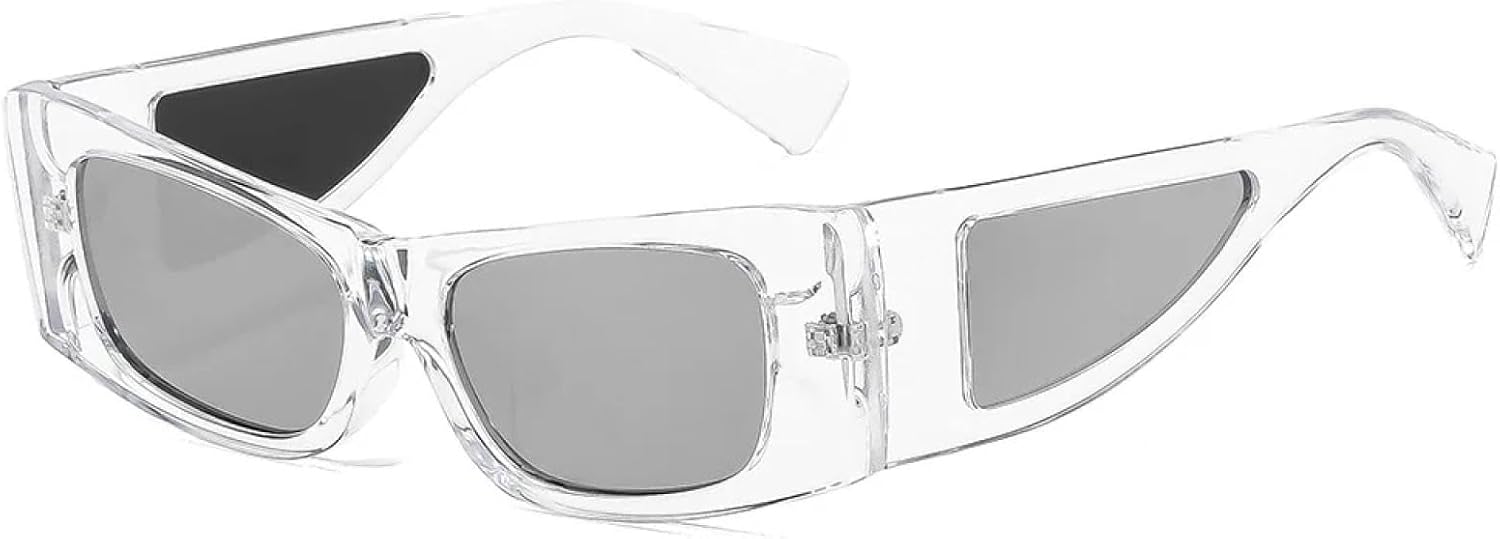 

Ретро-солнцезащитные очки с леопардовым принтом, большие женские солнцезащитные очки, роскошные мужские солнцезащитные очки с боковой защитой и крупной оправой, защита от УФ-излучения UV400 TKKTLLT, Transparent