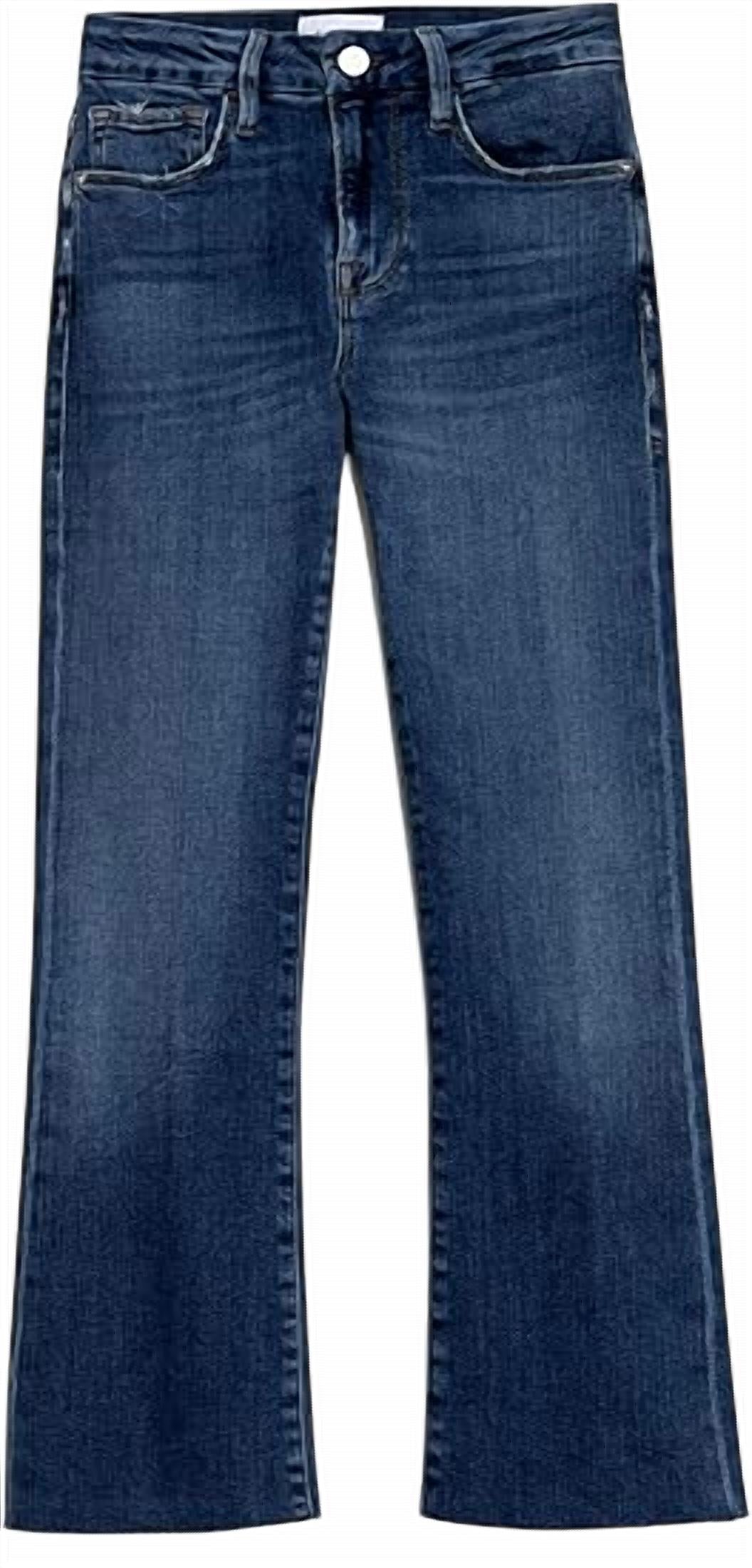 

Женские джинсы Le Crop Mini Boot Raw Edge в Crosslane FRAME