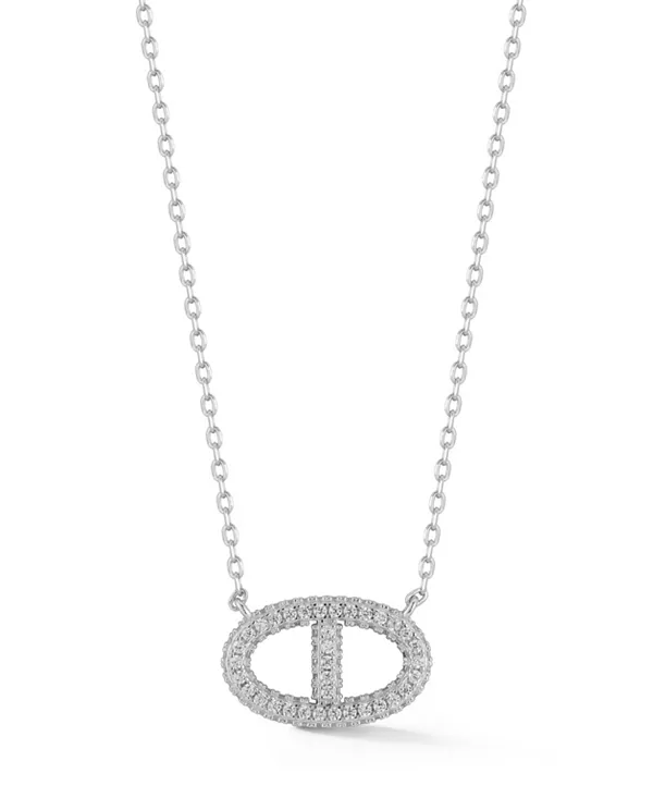 

Ожерелье из стерлингового серебра 14 карат с подвесками «Маринер» Rachel Zoe, silver