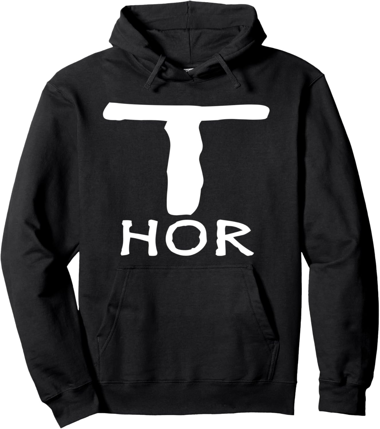 

Тор - бог грома из скандинавской мифологии, язычник, язычник. Худи Biped Boutique, черный