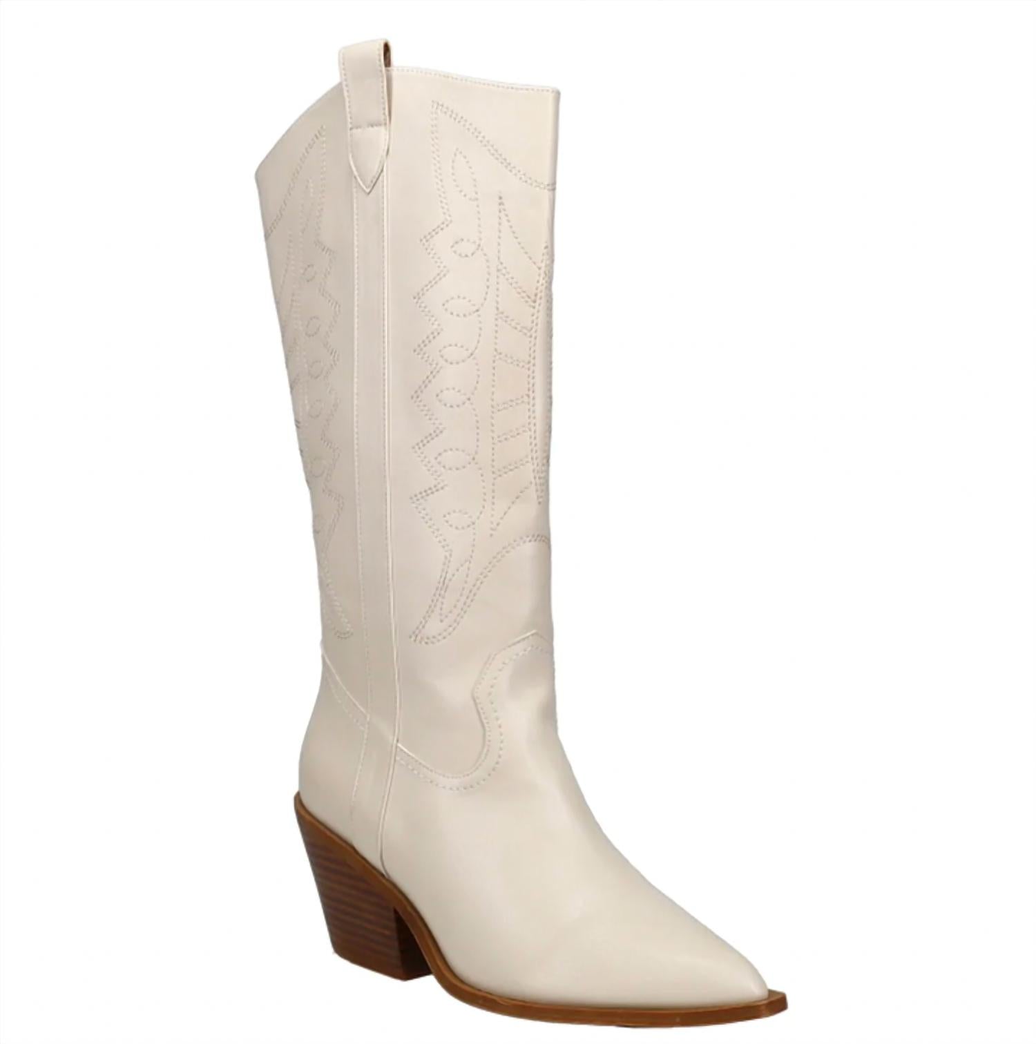 Женские зимние белые ковбойские сапоги Howdy Corkys Footwear