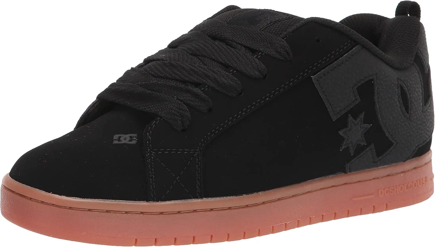 Кроссовки для скейтбординга DC Shoes Court Graffik, Black/Dark Chocolate
