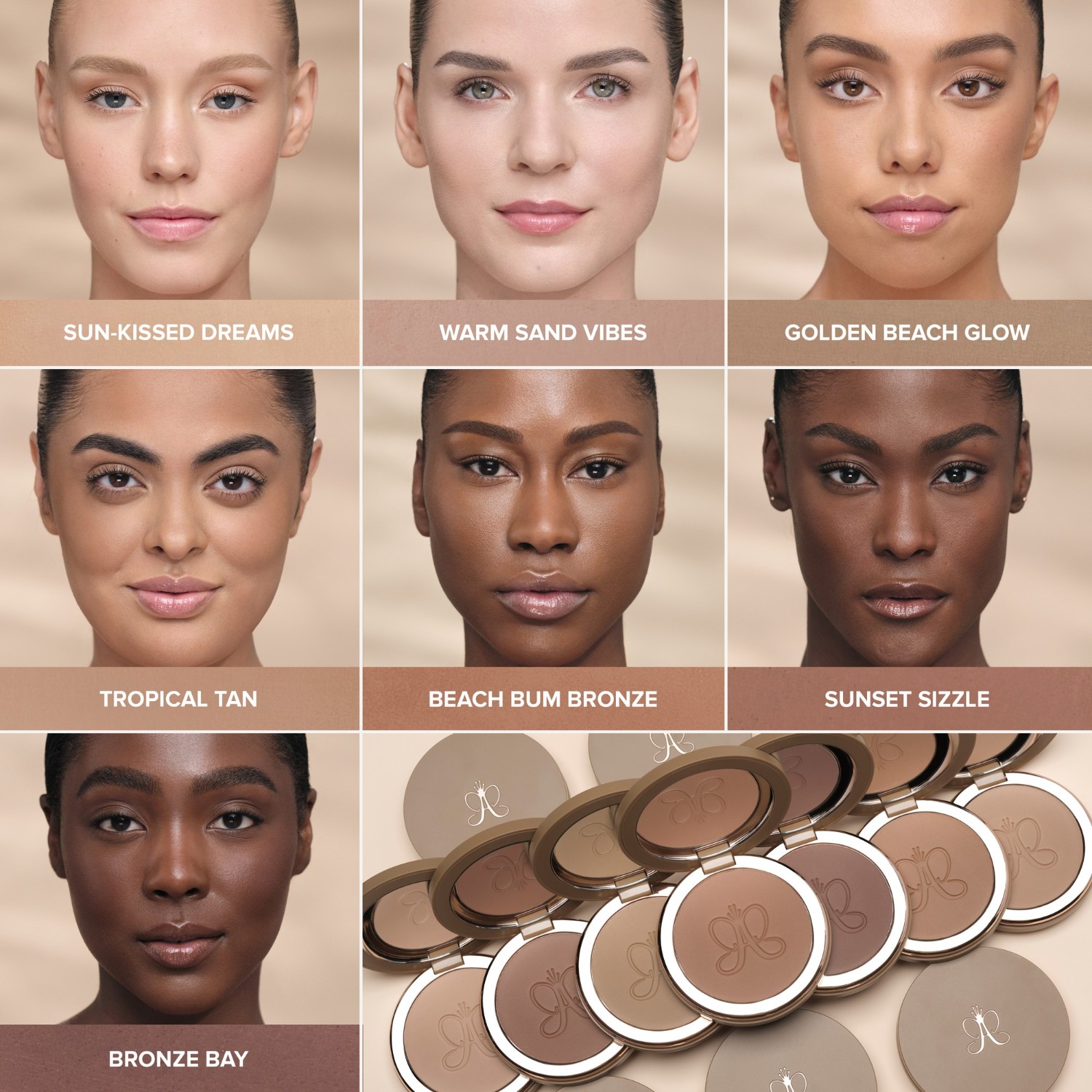 Бронзер smooth blur Anastasia Beverly Hills, sun-kissed dreams, вес 10 гр. — фото 3