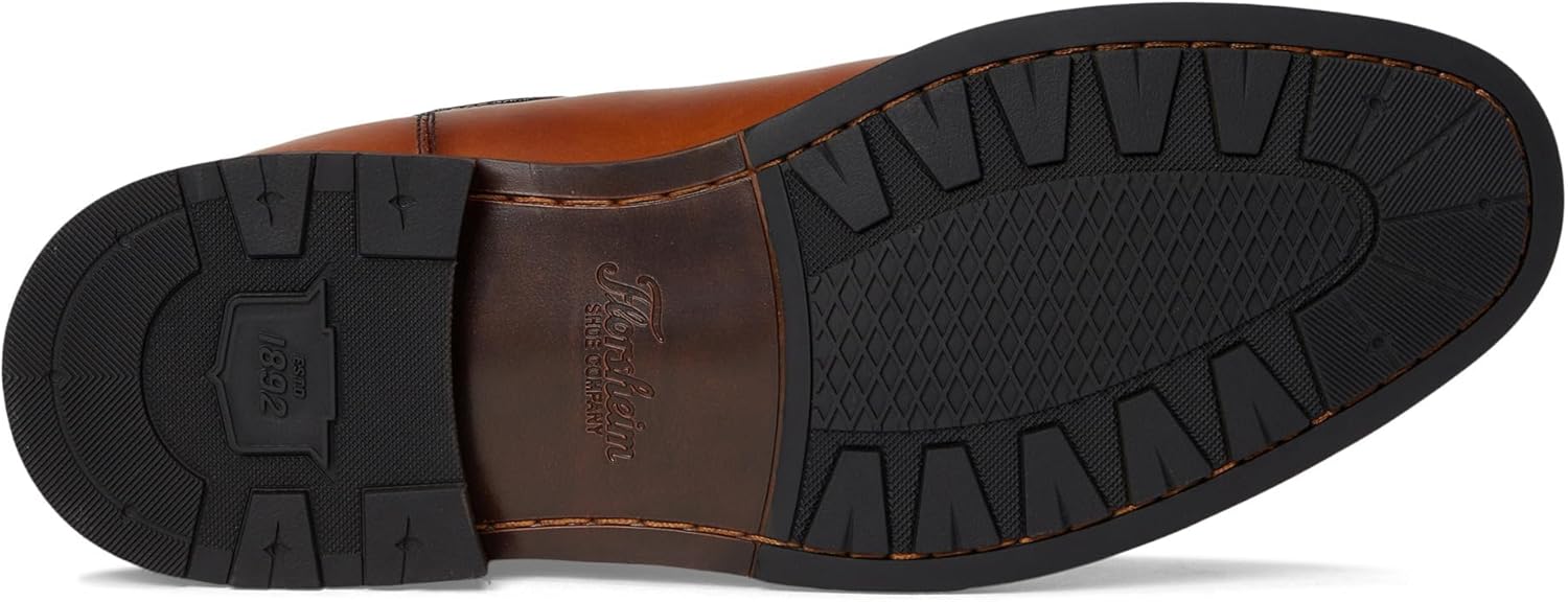Мужские ботинки Florsheim Anthem с эластичными вставками и цельным носком, Saddle Tan Smooth — фото 3