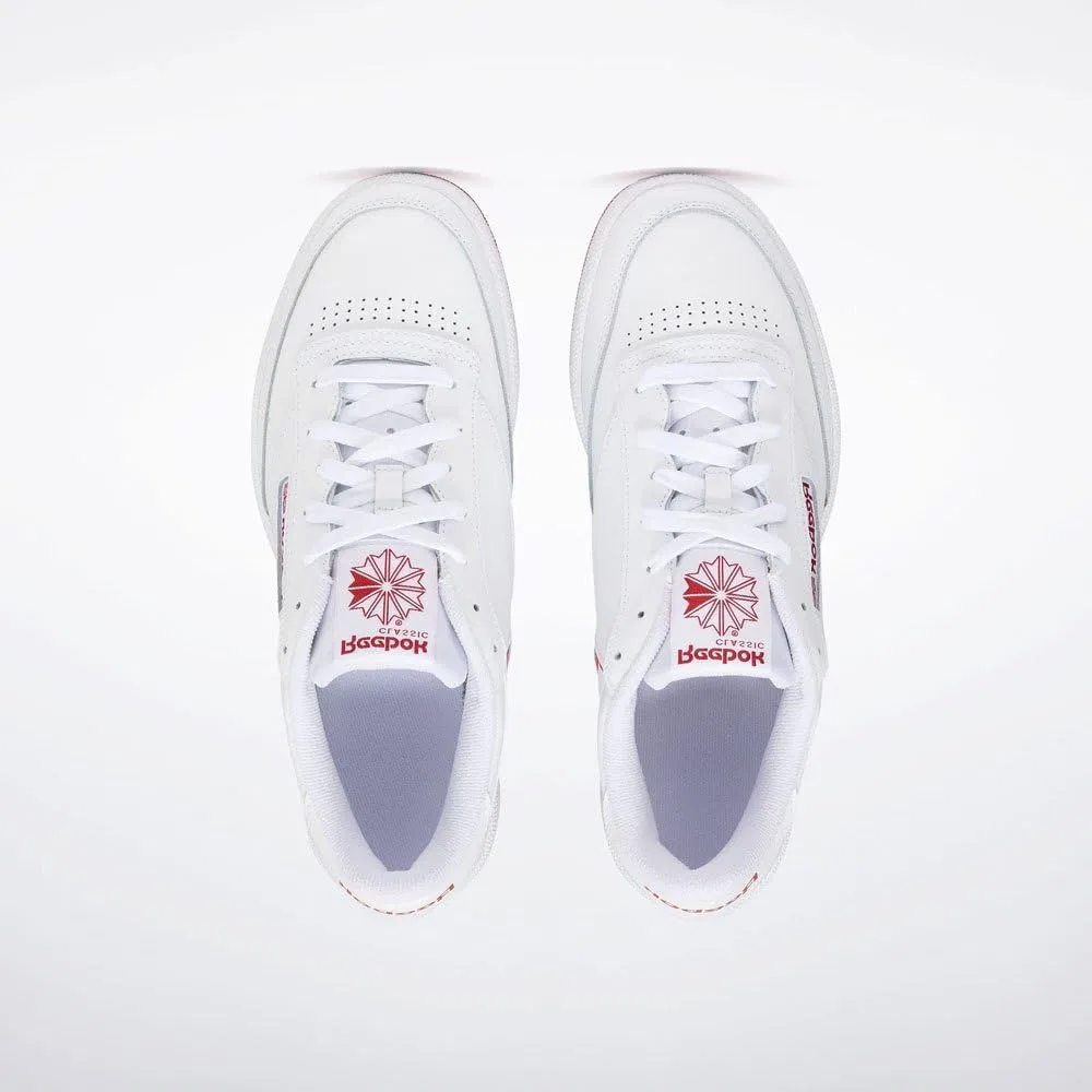 Мужские кроссовки Reebok Club C 85, Ftwwht Ftwwht Flasrd — фото 3