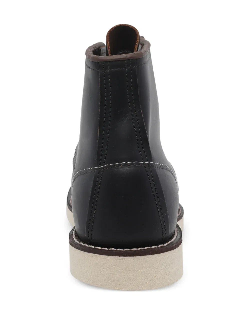 Мокасины с закругленным носком и шнуровкой Red Wing Shoes, черный — фото 3