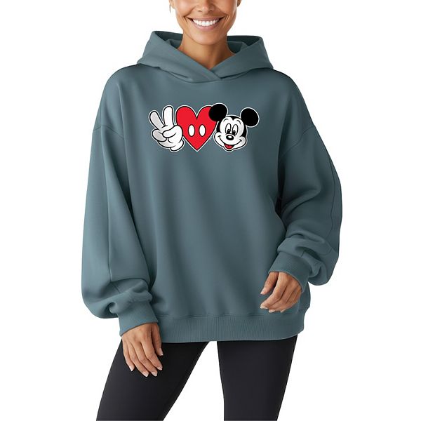 

Женский оверсайз худи с принтом Mickey Mouse Peace Love Disney, Flint Blue, Синий, Женский оверсайз худи с принтом Mickey Mouse Peace Love Disney, Flint Blue