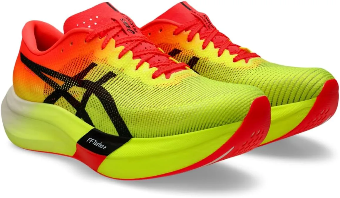 Кроссовки для бега ASICS Unisex METASPEED Sky 3, желтый/черный — фото 3