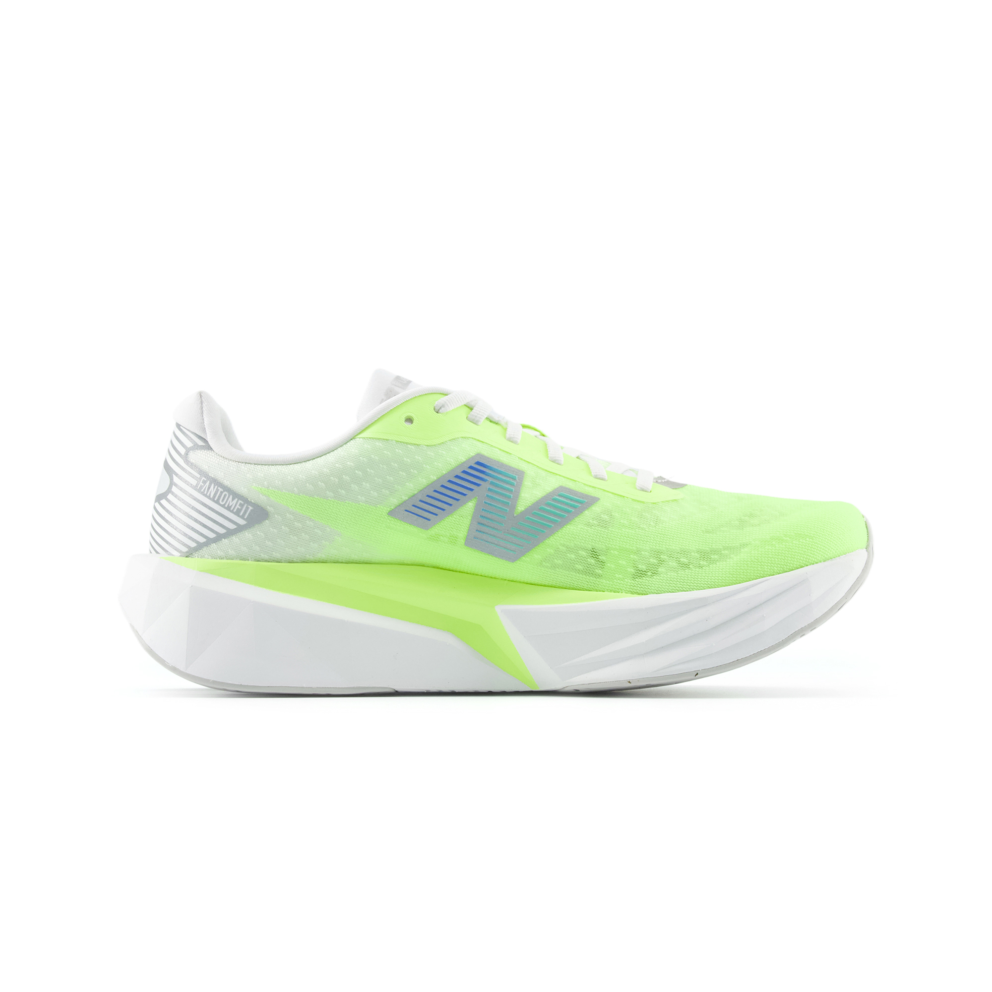 Кроссовки для бега мужские Fabric Abrasion Resistant New Balance, желтый зеленый — фото 3