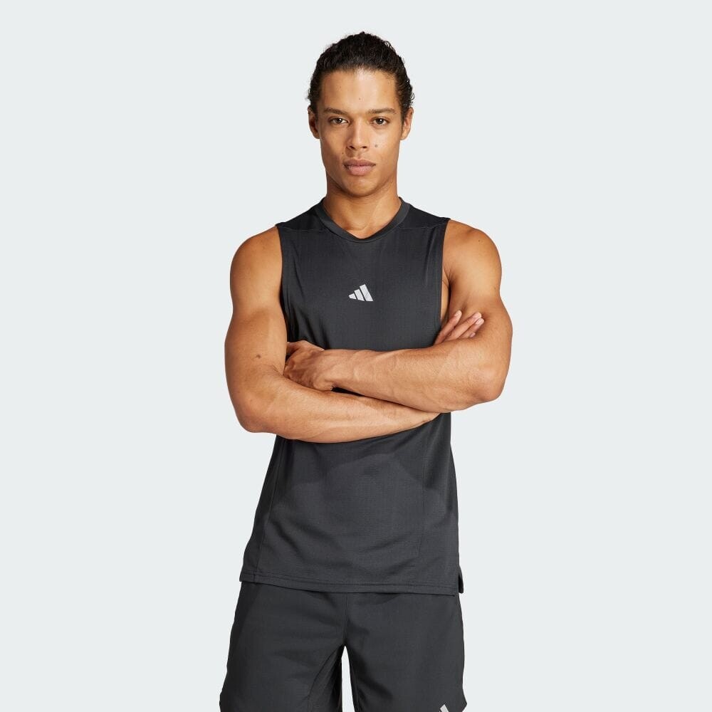 

Топ Adidas DESIGNED FOR TRAINING Workout HEAT. RDY Tank Top, черный