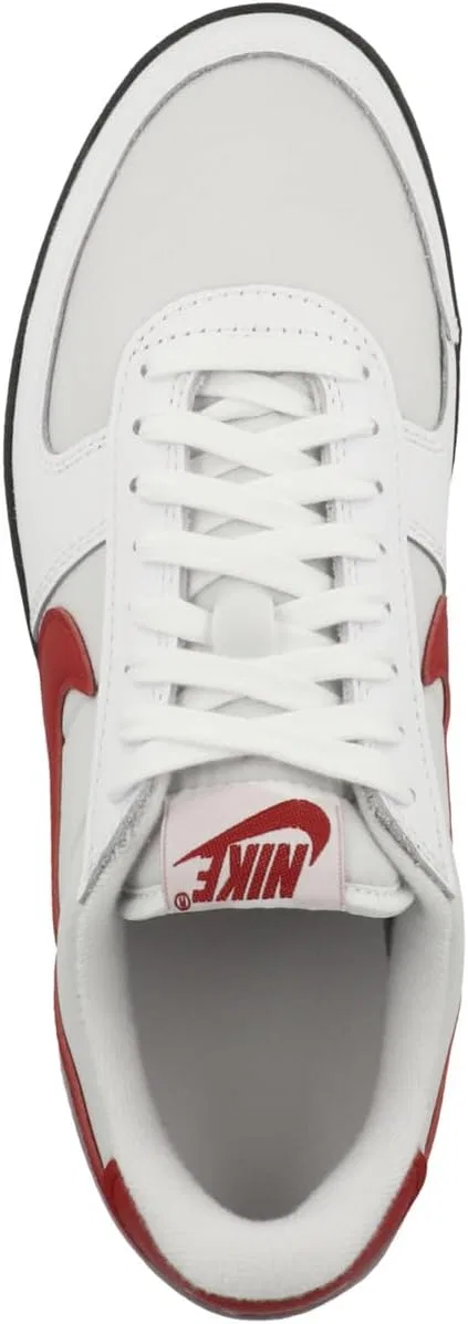 Кроссовки Nike Unisex Adult Low Field General 82, белые с красно-черными вставками, Fq8762 100, размер 44 EU — фото 2