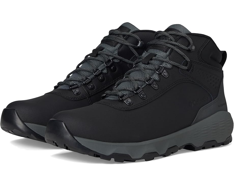 

Походные ботинки Columbia Newton Wander Leather, цвет Black/Grill