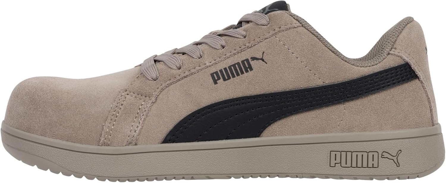 Мужские кроссовки Puma Iconic Suede Low Eh, Stone — фото 2