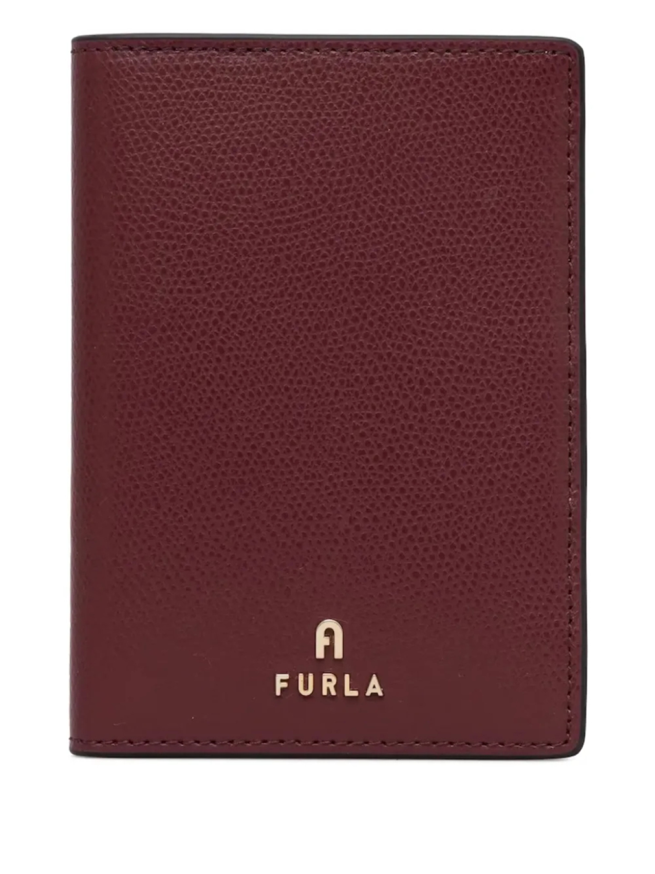 

Кожаный держатель для карт Furla, красный