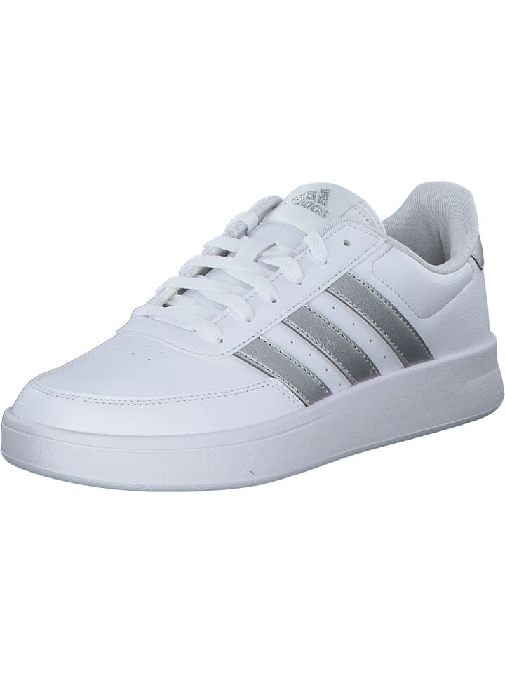 

Элегантные туфли на шнуровке adidas, цвет white/silver met/white