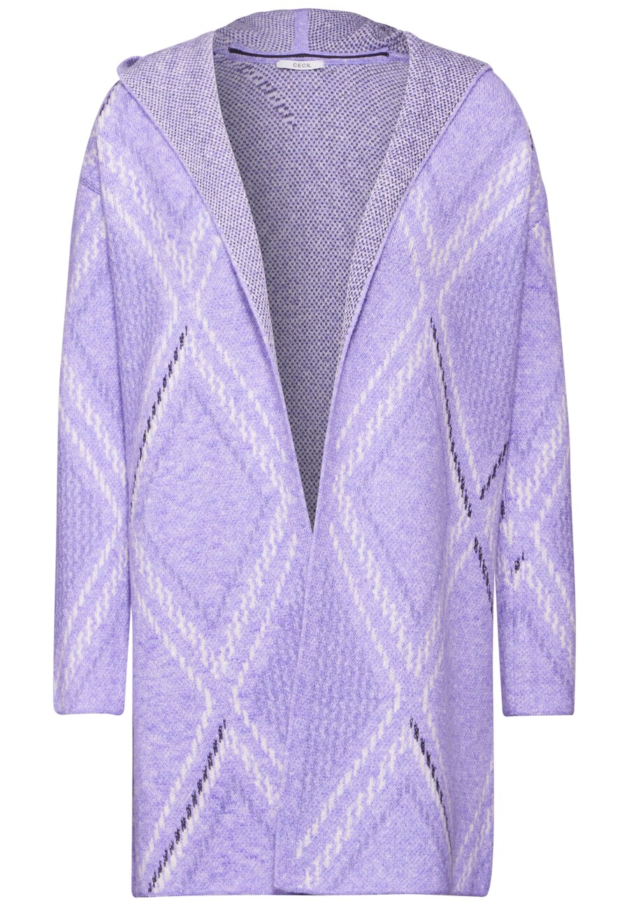 

Вязаный кардиган CECIL Knit Cardigan, фиолетовый