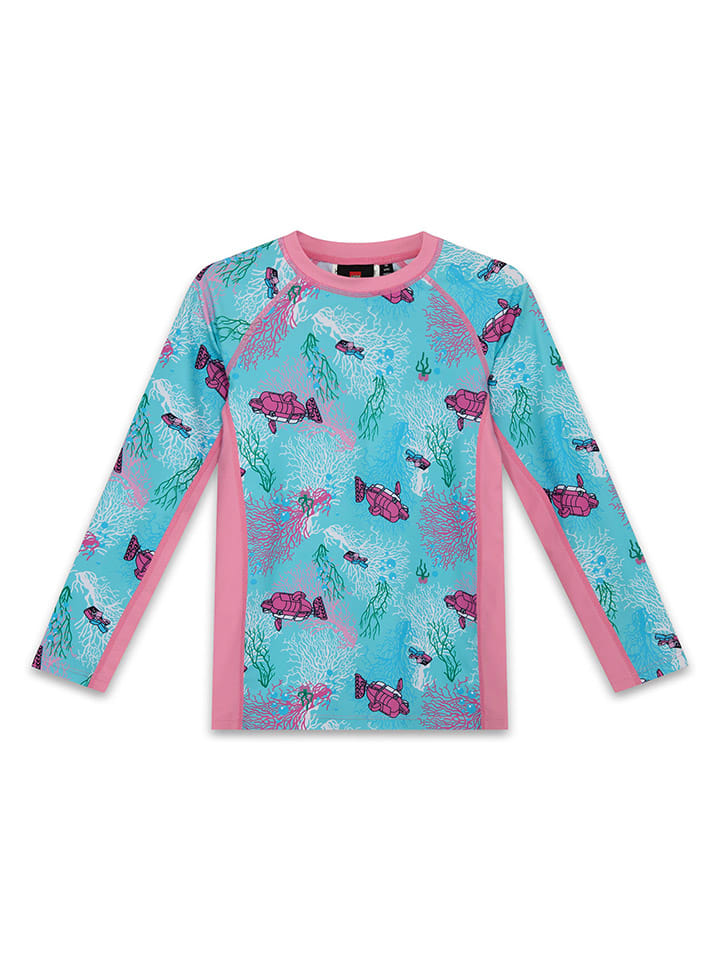 

Рубашка для плавания бирюзового/розового цвета LEGO