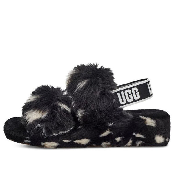 Сандалии о да пятна сандалии Ugg, черный