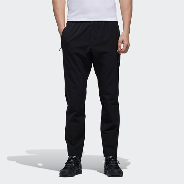 Спортивные штаны adidas Softshell Pants Outdoor Sports Trousers Black, черный — фото 3