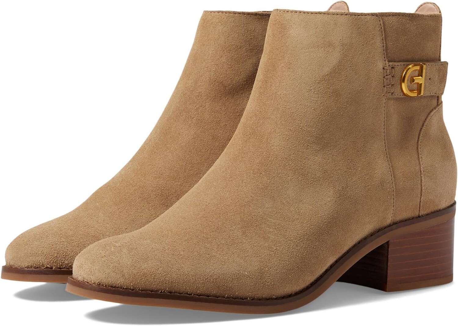 

Ботильоны Holis Buckle Bootie Cole Haan, цвет Dark Latte Suede