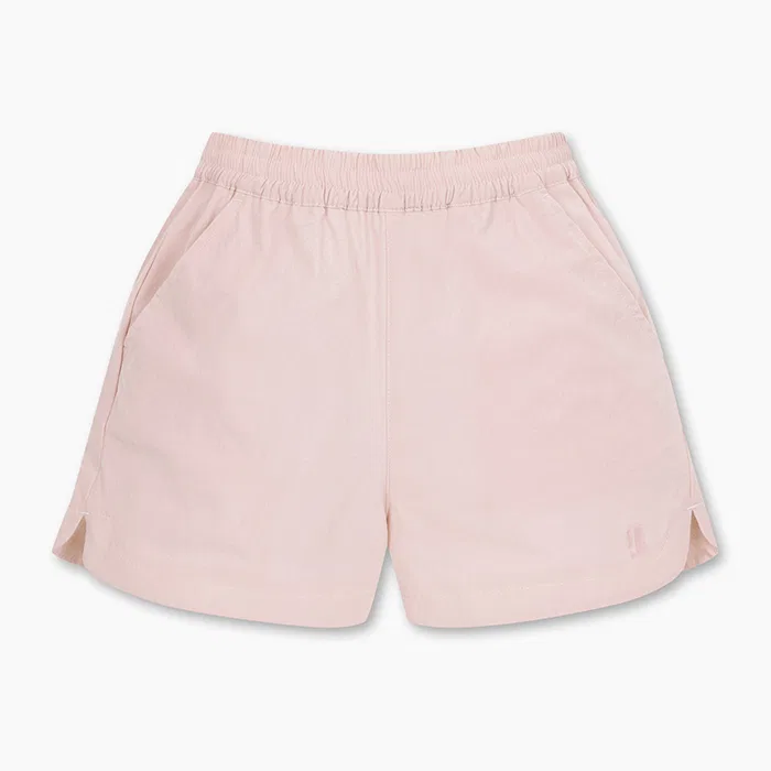 Детские розовые шорты из синтетической ткани от Benetton Kids