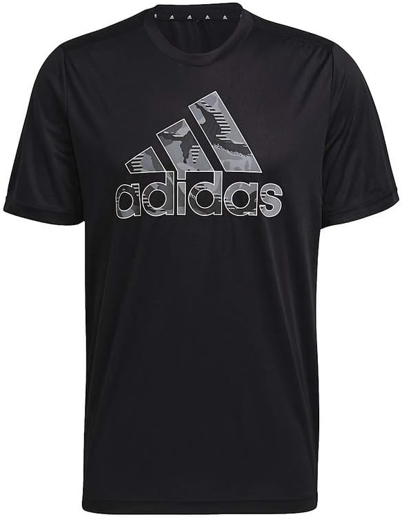 Футболка Adidas ECQ96 Essentials Single Jersey Big Logo с коротким рукавом, черный — фото 4
