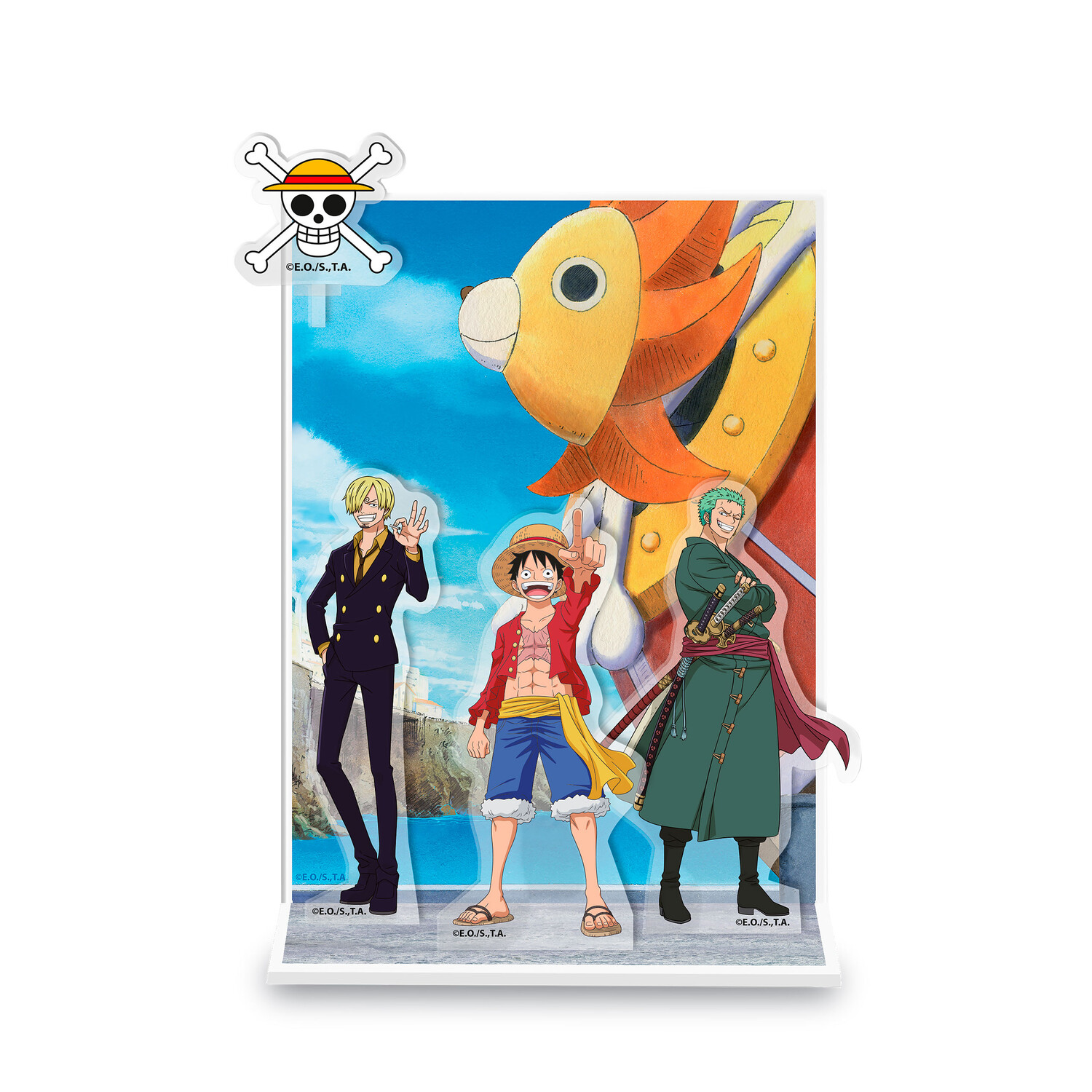 

One Piece - Акриловая диорама-фигурка Трио