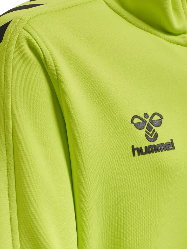 Толстовка Hummel Halbreißverschluss Sweatshirt Hmlcore Multisport Kinder, цвет LIME POPSICLE — фото 3