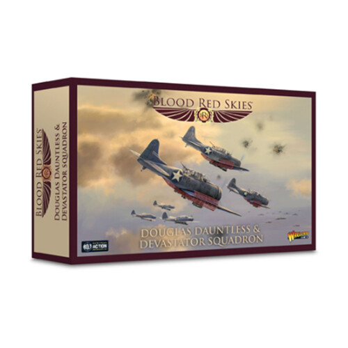 

Фигурки Blood Red Skies: Douglas Dauntless Devastator Squadron