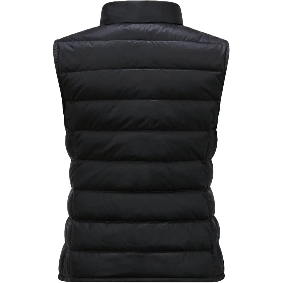 Детская пуховая жилетка Liane Series Moncler, черный — фото 3