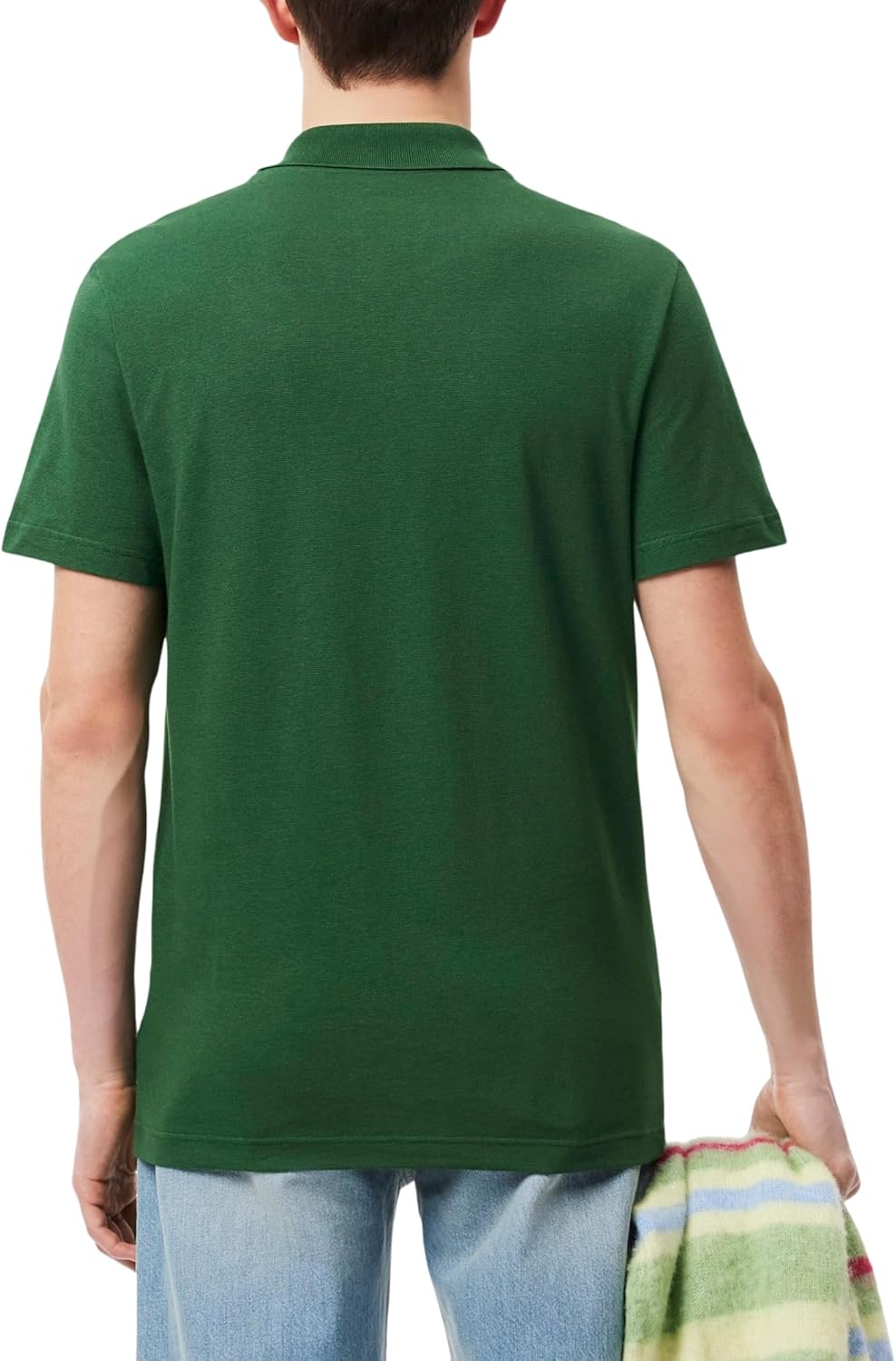 Lacoste мужская поло Regular Fit из хлопкового микса, Green — фото 3