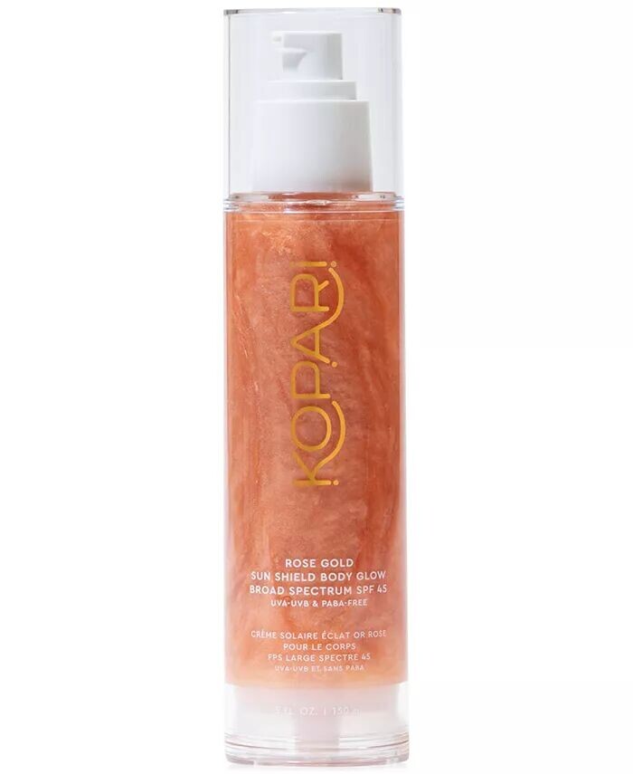 

Солнцезащитный крем для тела с розовым золотом SPF 45 Kopari Beauty