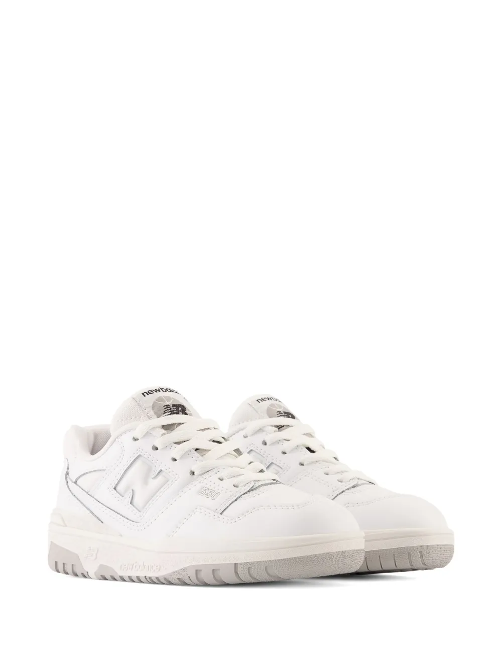 

Кроссовки 550 с логотипом и заниженным верхом New Balance Kids, белый