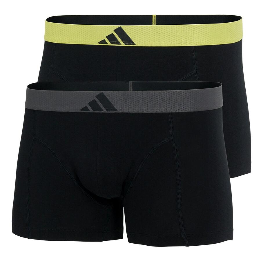

ADIDAS Мягкие, приятные к телу мужские трусы-боксеры - 2 пары, Trunk Active Flex Cotton-Body