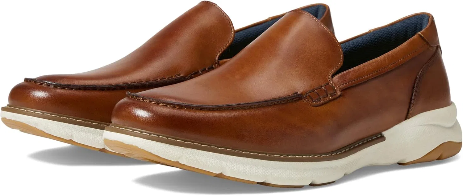 Лоферы Florsheim Frenzi Moc Toe Venetian, Cognac Smooth