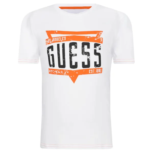 

Футболка стандартного кроя Guess, белый