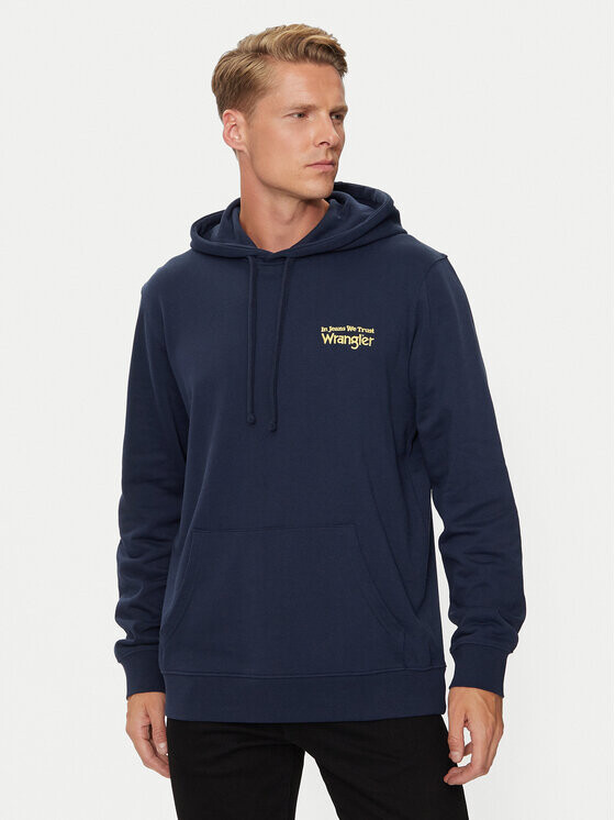 

Толстовка обычного кроя Wrangler, синий