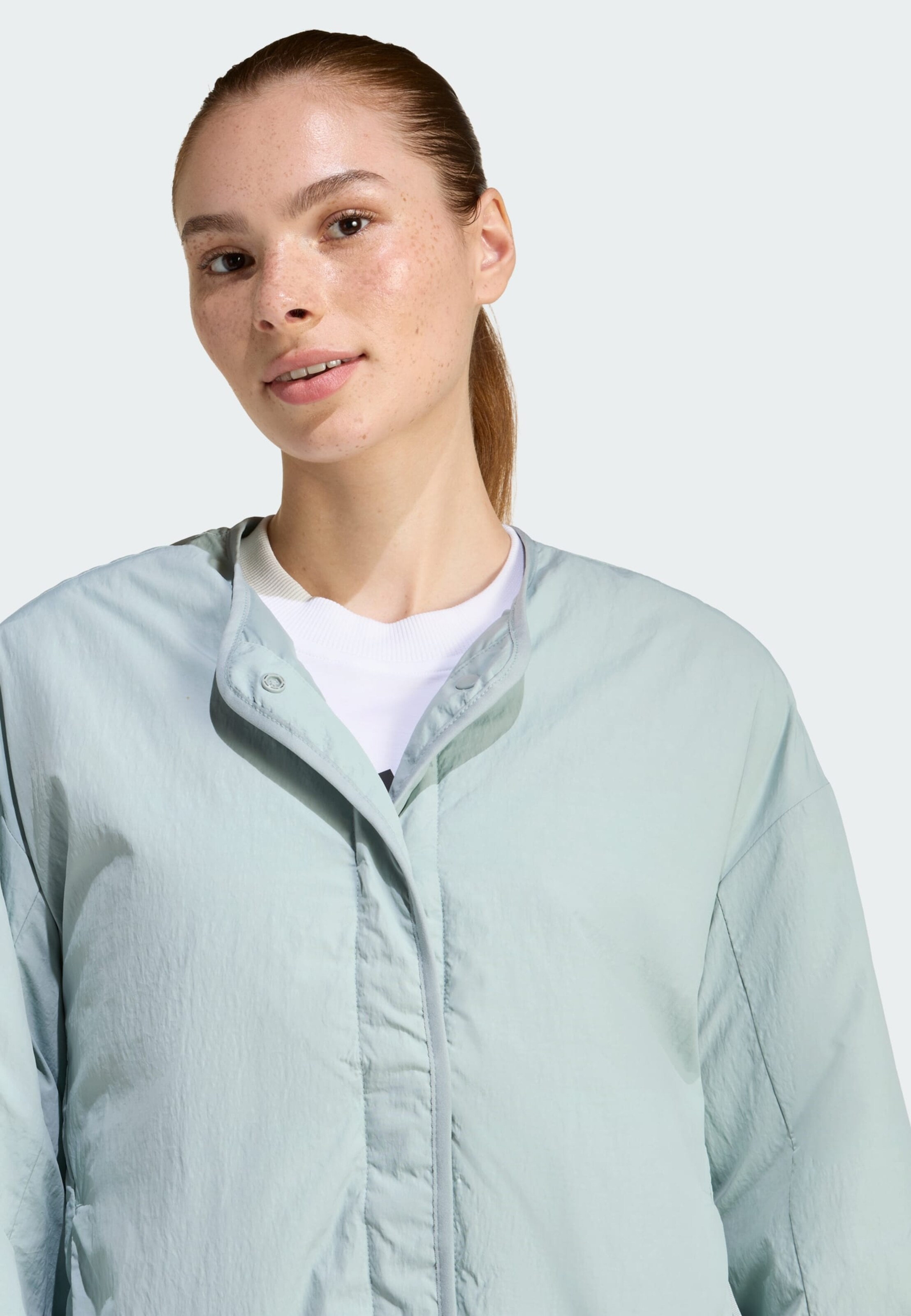 Adidas Sportswear Спортивная куртка 'All Szn' в цвете Mint — фото 3