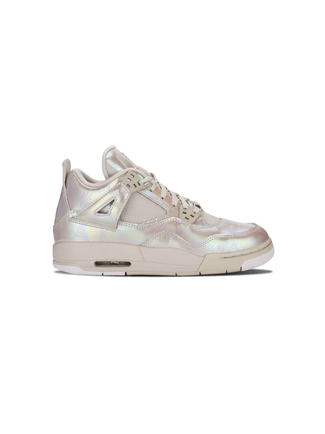 

Jordan Kids высокие кроссовки Air Jordan 4 Retro, нейтральный цвет
