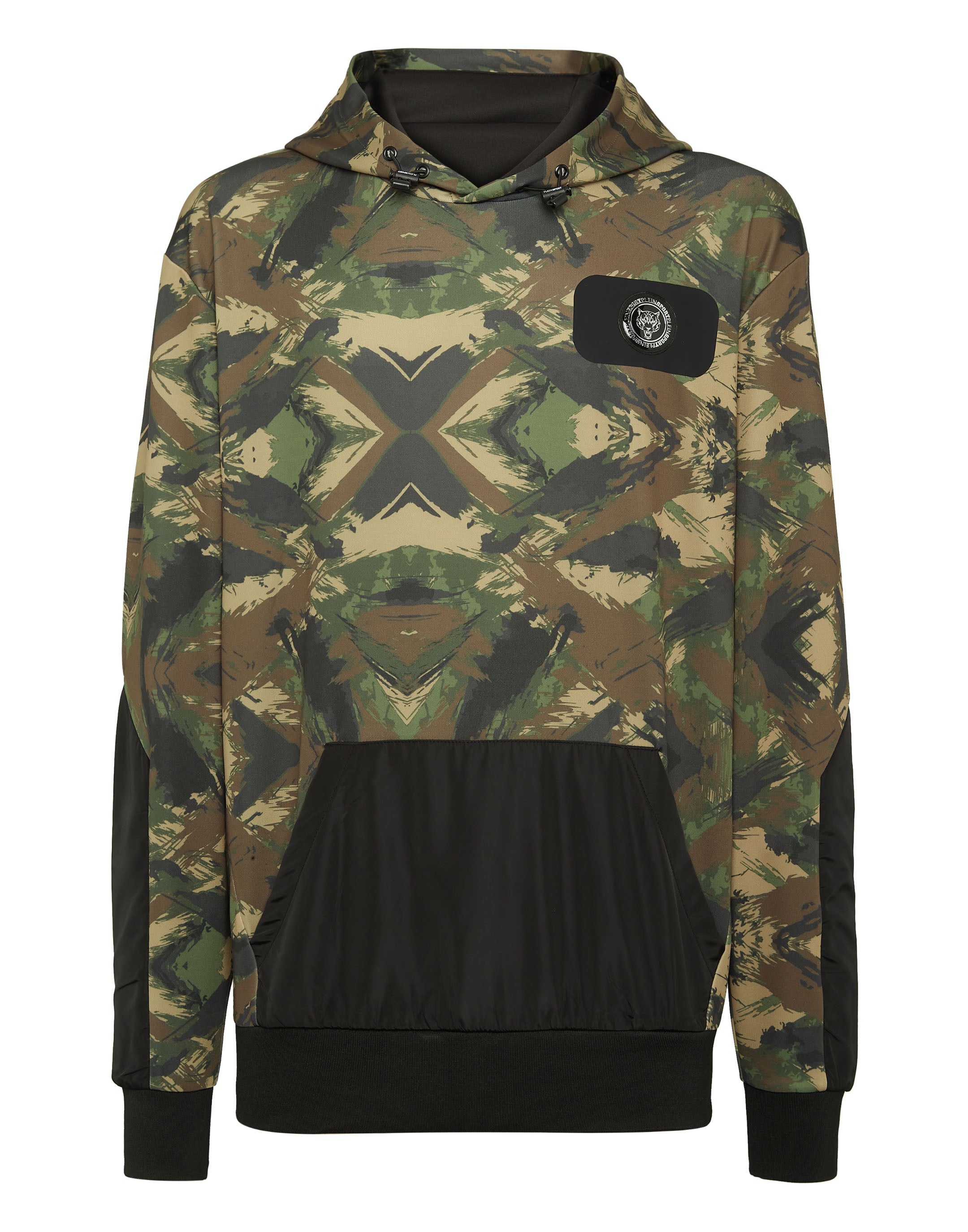 

Толстовка с капюшоном Камуфляж PLEIN SPORT, цвет camouflage