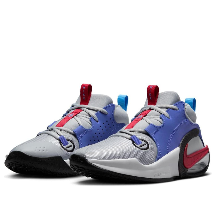 Кроссовки (GS) Nike Air Zoom Crossover 2 'Wolf Grey Black University Blue Gym Red', серый — фото 3