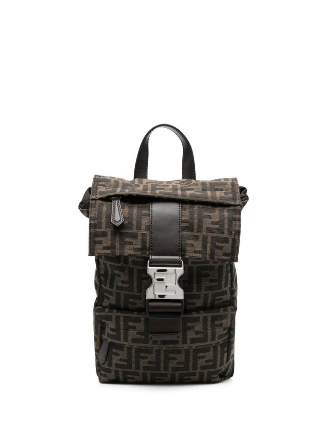 

Рюкзак с монограммой FENDI, коричневый