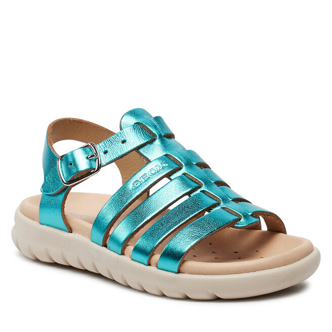 Сандалии Geox J Sandal Soleima Gir J35GSB 000CF C3035 M Emerald, зеленый — фото 2